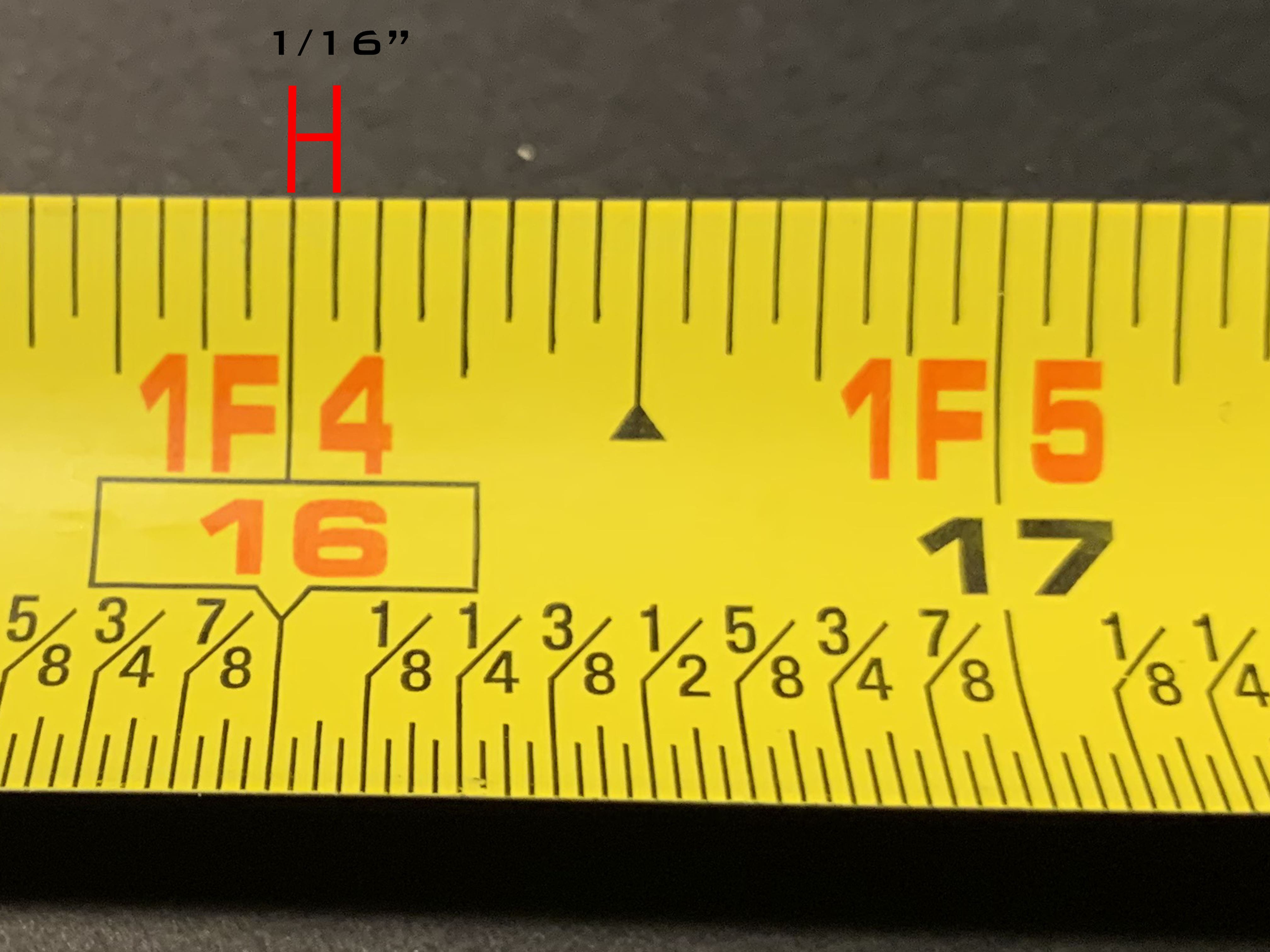 How To Read A Tape Measure