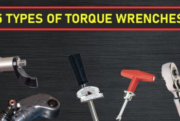10 TYPES OF TORQUE WRENCHES FEATURED IMAGE