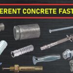 12 DIFFERENT CONCRETE FASTENERS