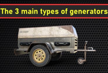 The 3 main types of generators