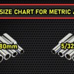Socket size chart for metric and standard